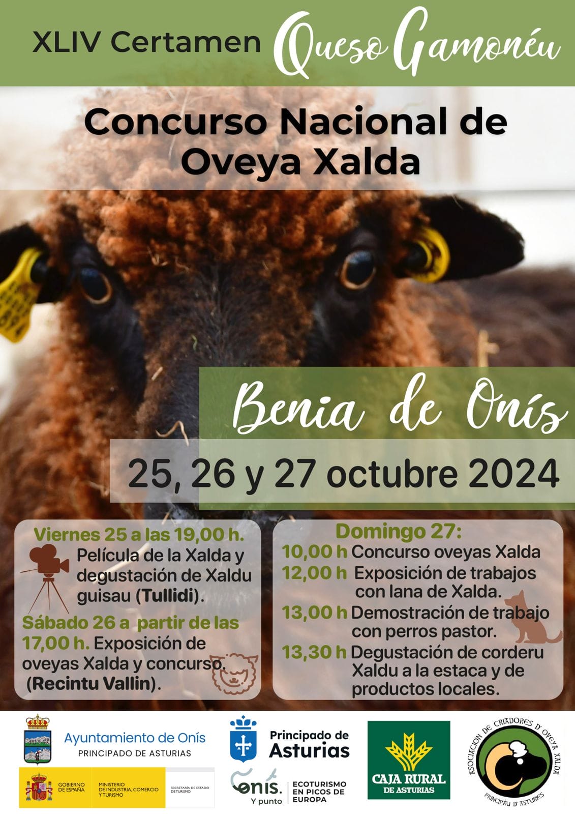 cartel concurso oveya xalda 2024